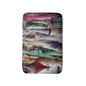 Zee zijkant badmat (Voorkant Verticaal)