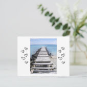 Zee zijkant weinig briefkaart (Staand voorkant)