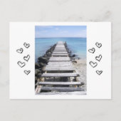 Zee zijkant weinig briefkaart (Voorkant)