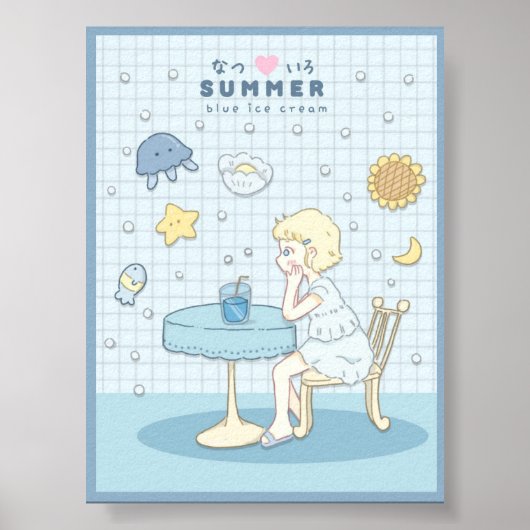 🌊✩ Zee Zomer Dromen ✩🌊 Poster (Voorkant)