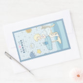 🌊✩ Zee Zomer Dromen ✩🌊 Rechthoekige Sticker (Envelop)