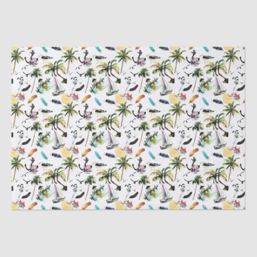 Zee zomerweefselpapier tissuepapier (Voorkant)