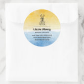 Zee & Zon Etherische Olie Zakelijke Stickers (Tas)