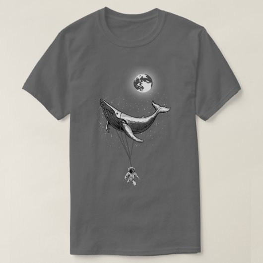 Zee zonder zwaartekracht t-shirt (Design voorkant)