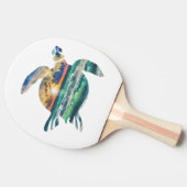 Zee zonneklep Golf Ball Marke Tafeltennisbatje (Zijkant)