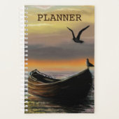 Zee Zonsondergang Boat Planner (Voorkant)