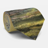 Zee Zonsondergang Kleuren Stropdas (Opgerold)