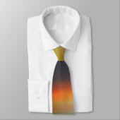 Zee Zonsondergang Necktie Stropdas (Gebonden)