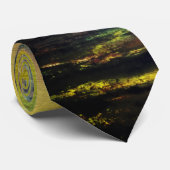 Zee Zonsondergang Necktie Stropdas (Opgerold)