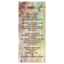 Zee zonsondergang op strand Plat Menu