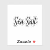 Zee Zout Opslag Sticker (Vel)