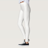Zee Zout Vaste platte kleur Leggings (Links)