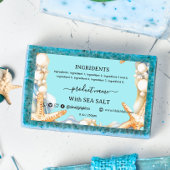 ZEE ZOUT Zelfgemaakte Zeep Label Rectangle