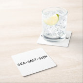 Zee + zout + zon kartonnen onderzetters (Insitu)