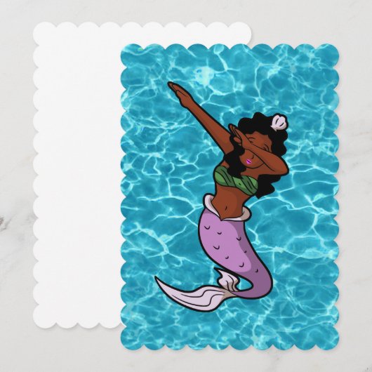 zee zwarte buikzeemeermin kaart (Voorkant / Achterkant)