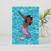 zee zwarte buikzeemeermin kaart (Staand voorkant)