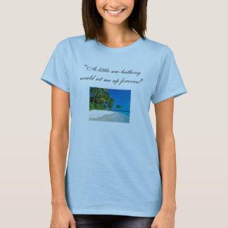 Zee-zwemmen ~ Pride & Prejudice T-shirt