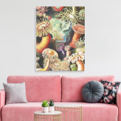 Zeeanemonen, Actiniae Seeanemonen Ernst Haeckel Canvas Afdruk (Insitu (Woonkamer))