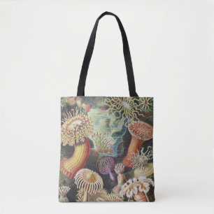 Zeeanemonen, Actiniae Zeeanemonen Ernst Haeckel Tote Bag