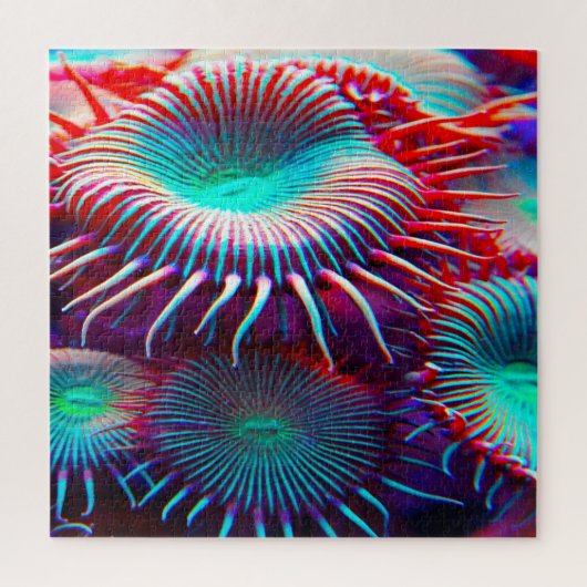 Zeeanemonen Legpuzzel (Verticaal)