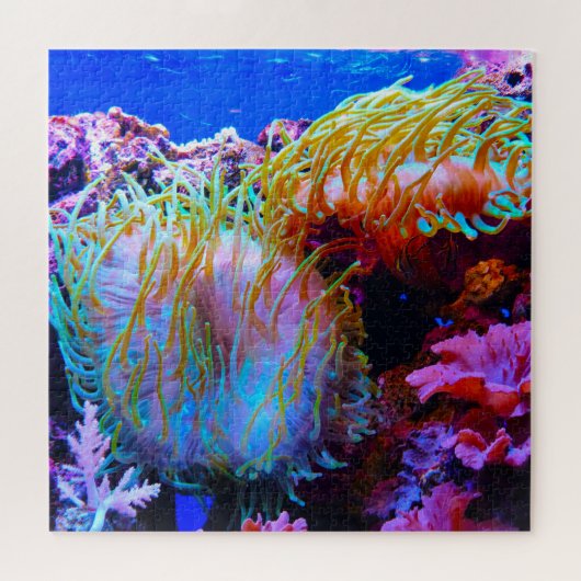 Zeeanemonen Legpuzzel (Horizontaal)