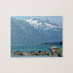 Zeearend bij Skagway Alaska Legpuzzel