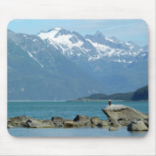 Zeearend bij Skagway Alaska Muismat