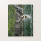 Zeearend De Grote Vangst Legpuzzel (Verticaal)