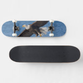 Zeearend in vlucht persoonlijk skateboard (Horizontaal)
