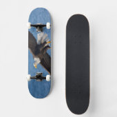 Zeearend in vlucht persoonlijk skateboard (Voorkant)