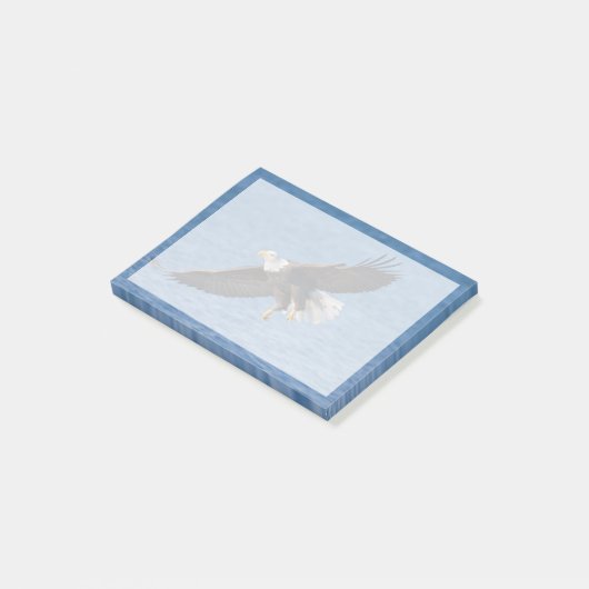 Zeearend in vlucht post-it® notes (Schuin)