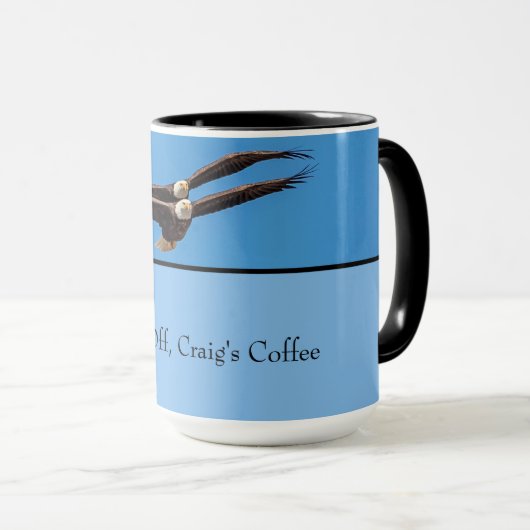  zeearend mok (Voorkant rechts)