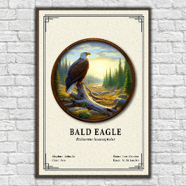 Zeearend Zoölogische Serie Poster