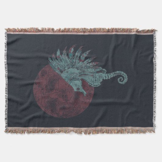 zeebaars deken (Voorkant)