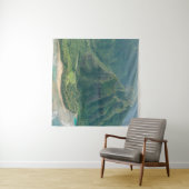 zeebaars wandkleed (In Situ (horizontaal))