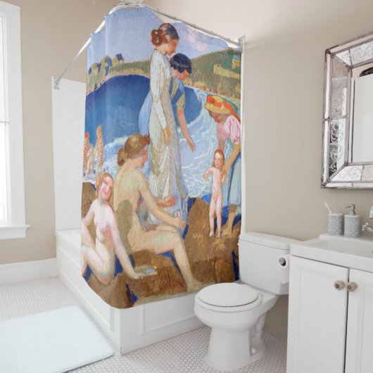 Zeebad, Maurice Denis Douchegordijn (In situ)