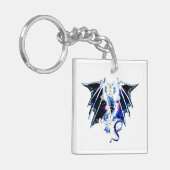 Zeebeest Draak Mythische Oceaanslang Fantasie Sleutelhanger (Voorkant Links)