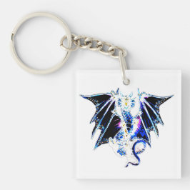 Zeebeest Draak Mythische Oceaanslang Fantasie Sleutelhanger