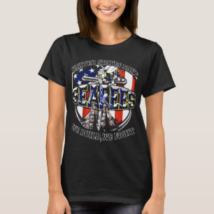 zeebijen van de verenigde staten die we bouwen , v t-shirt