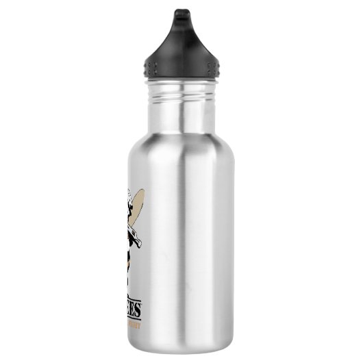 Zeebijen We bouwen 'We vechten tegen Drink'-fles Waterfles (Rechts)