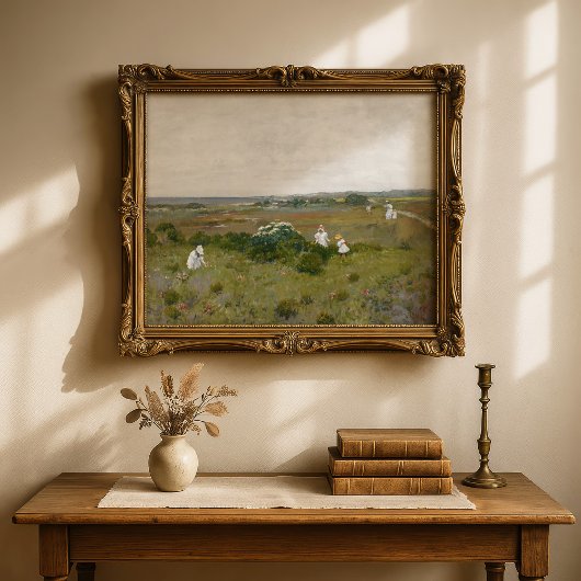 Zeebloemen | William Merritt Chase Poster