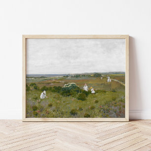 Zeebloemen   William Merritt Chase Poster