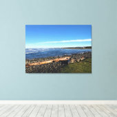 Zeebodem, oregonkust canvas afdruk (Insitu (Houten vloer))