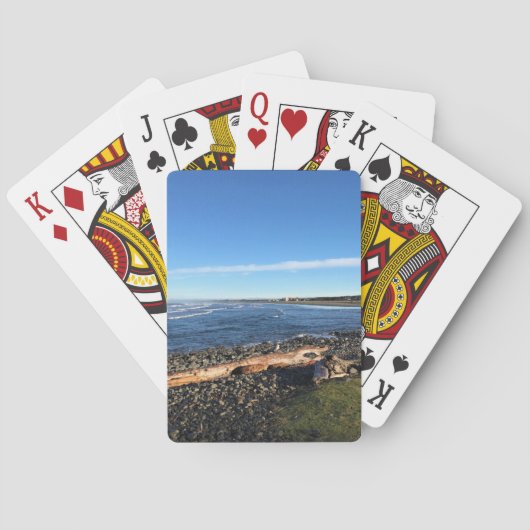 Zeebodem, oregonkust pokerkaarten (Achterkant)