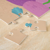 Zeebodemschattige zeemeermatten onder water puzzel (Zijkant)
