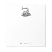 -zeeborstkast, persoonlijk notitieblok (Voorkant)