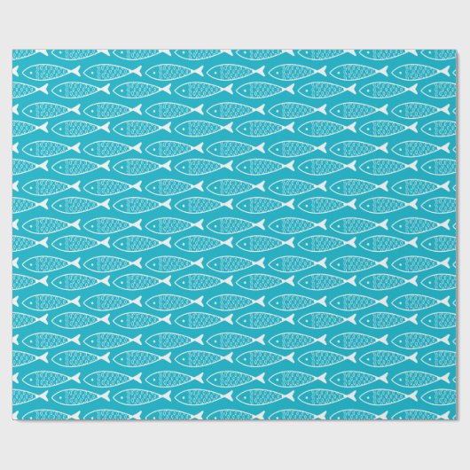 Zeebrasem Cadeaupapier (Vlak)