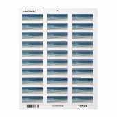 Zeebrasem Surf Etiket (Full Sheet)