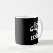 Zeebros Cute Zebra Duo Design For Zebros Lovers Koffiemok (Voorkant rechts)