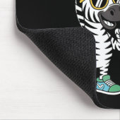 Zeebros Cute Zebra Duo Design For Zebros Lovers Muismat (Hoek)